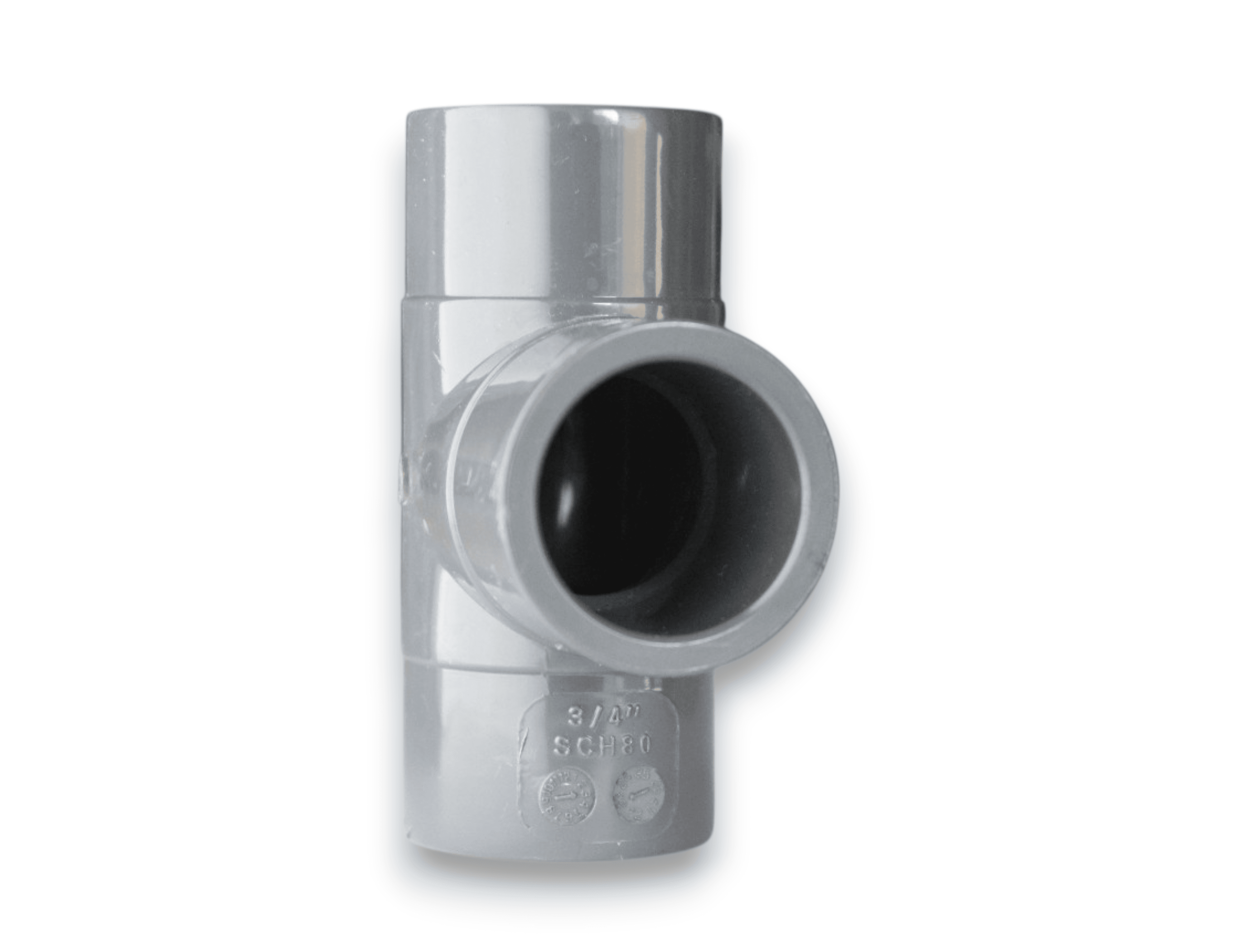 TEE PVC SCH80